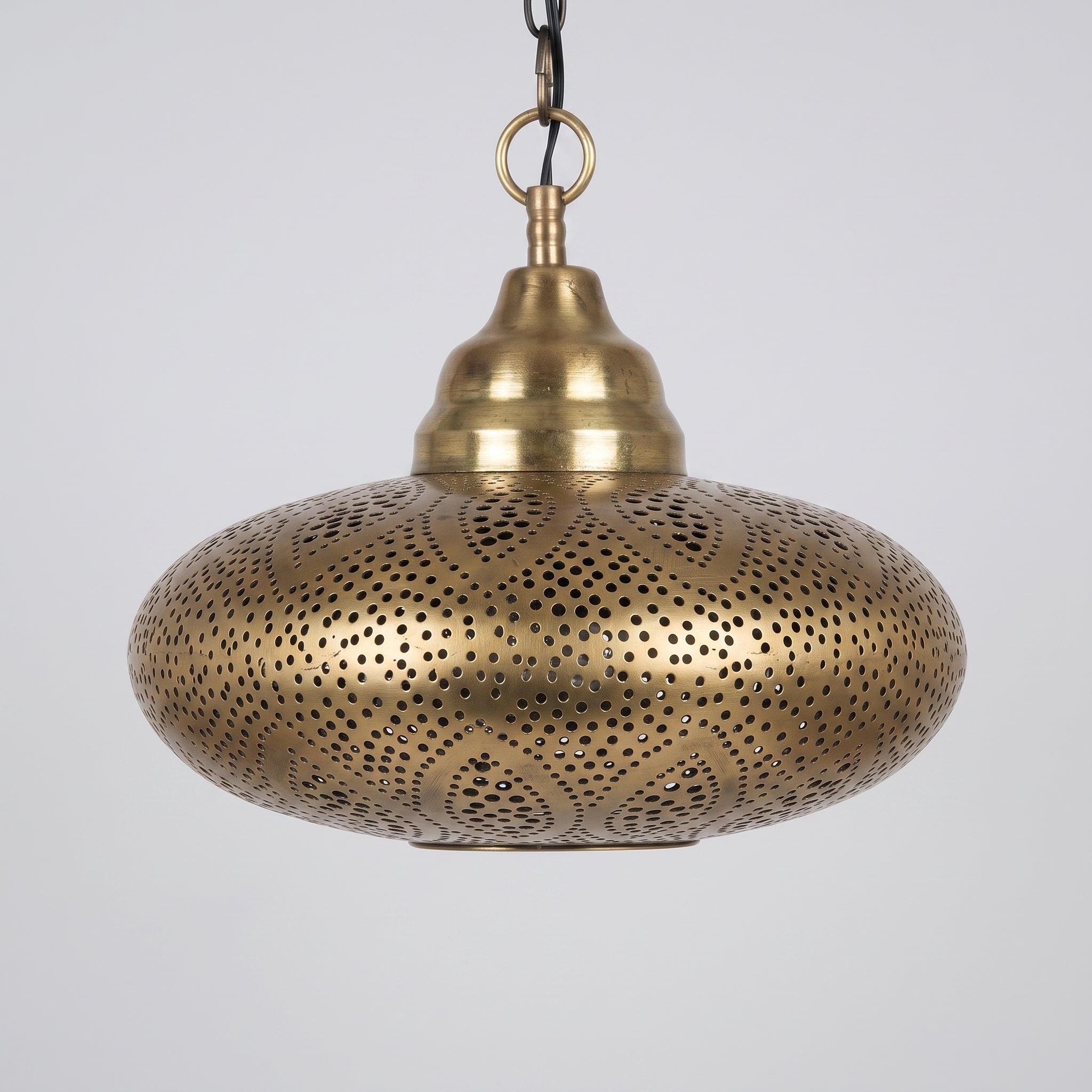 Handmade Moroccan Brass Pendant Light