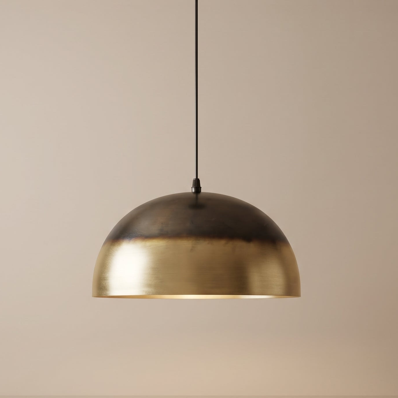 Handmade Brass Dome Pendant Lights