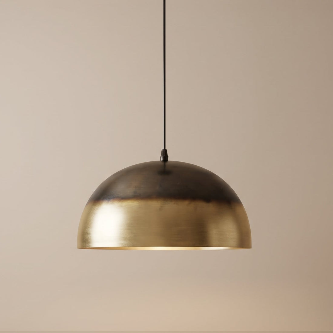 Handmade Brass Dome Pendant Lights