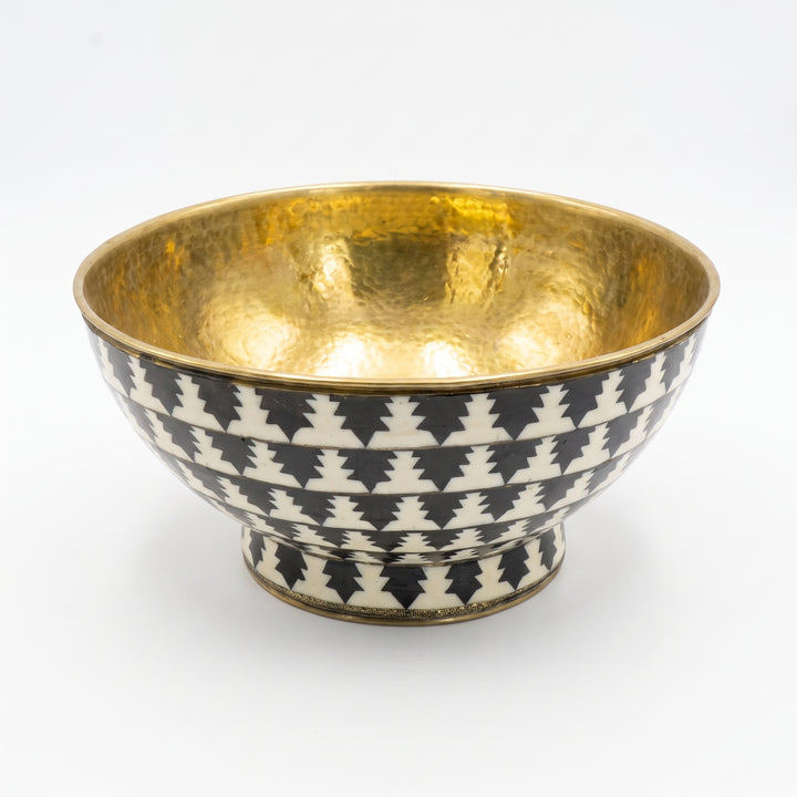 Brass & Wood Vessel Sink