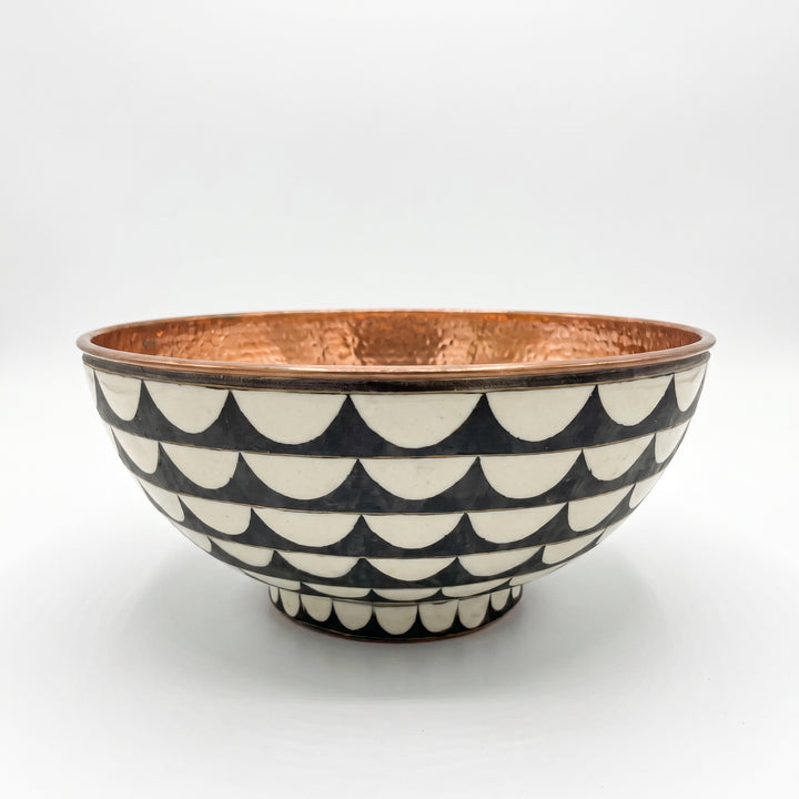 Copper & Wood Vessel Sink