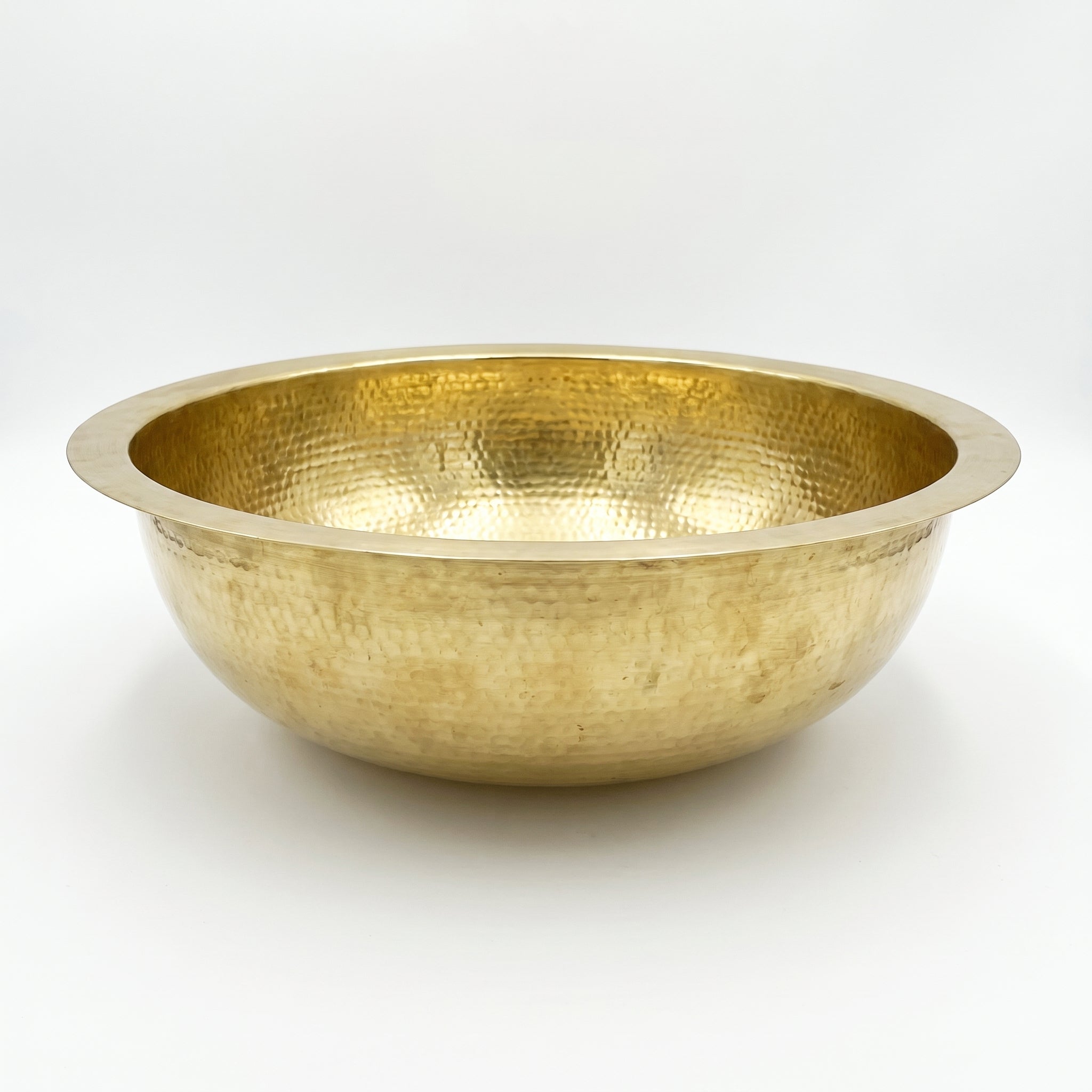 Custom Oval Brass Bathroom Sink