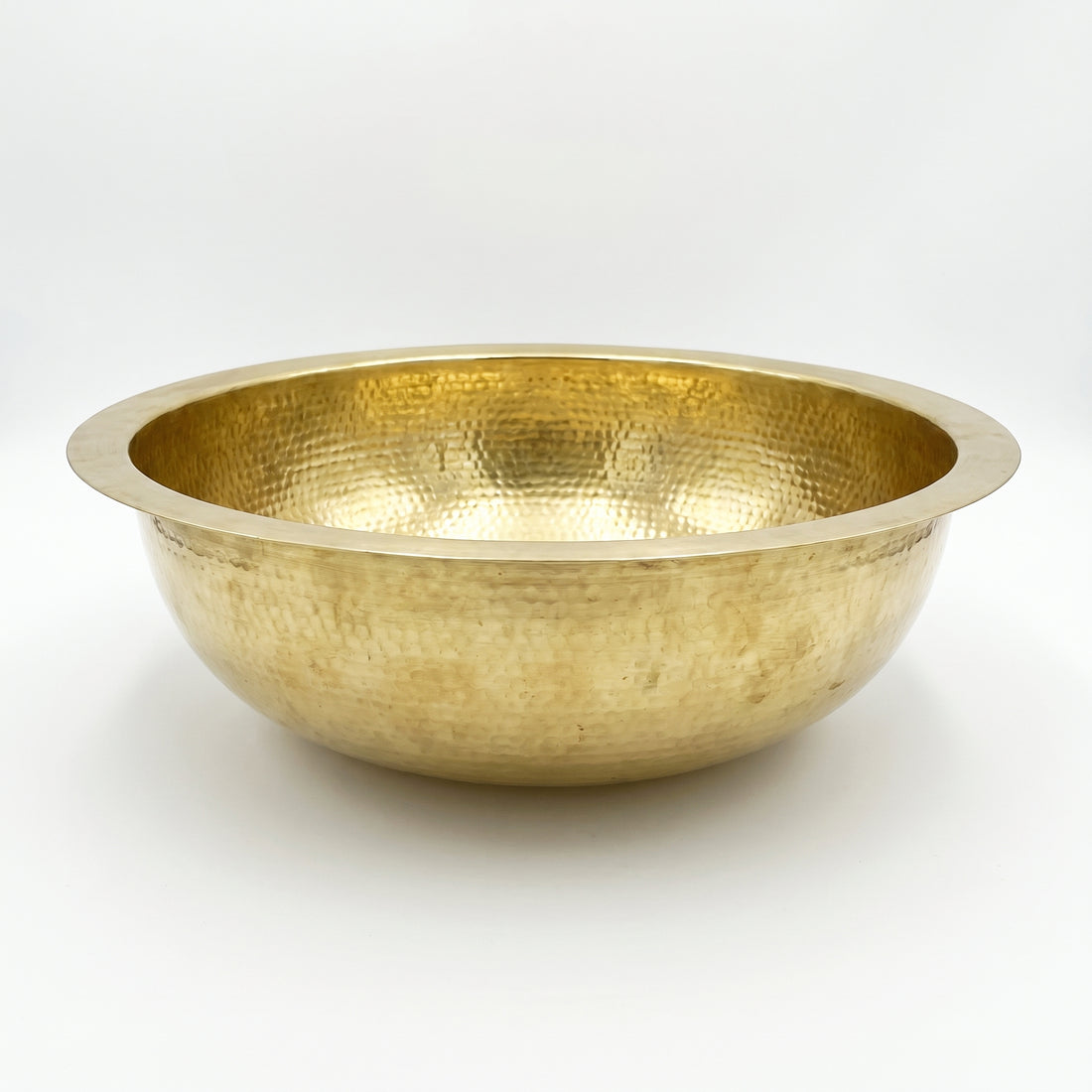 Custom Oval Brass Bathroom Sink