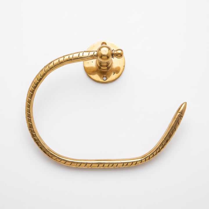 Handmade Brass Toilet Paper Holder