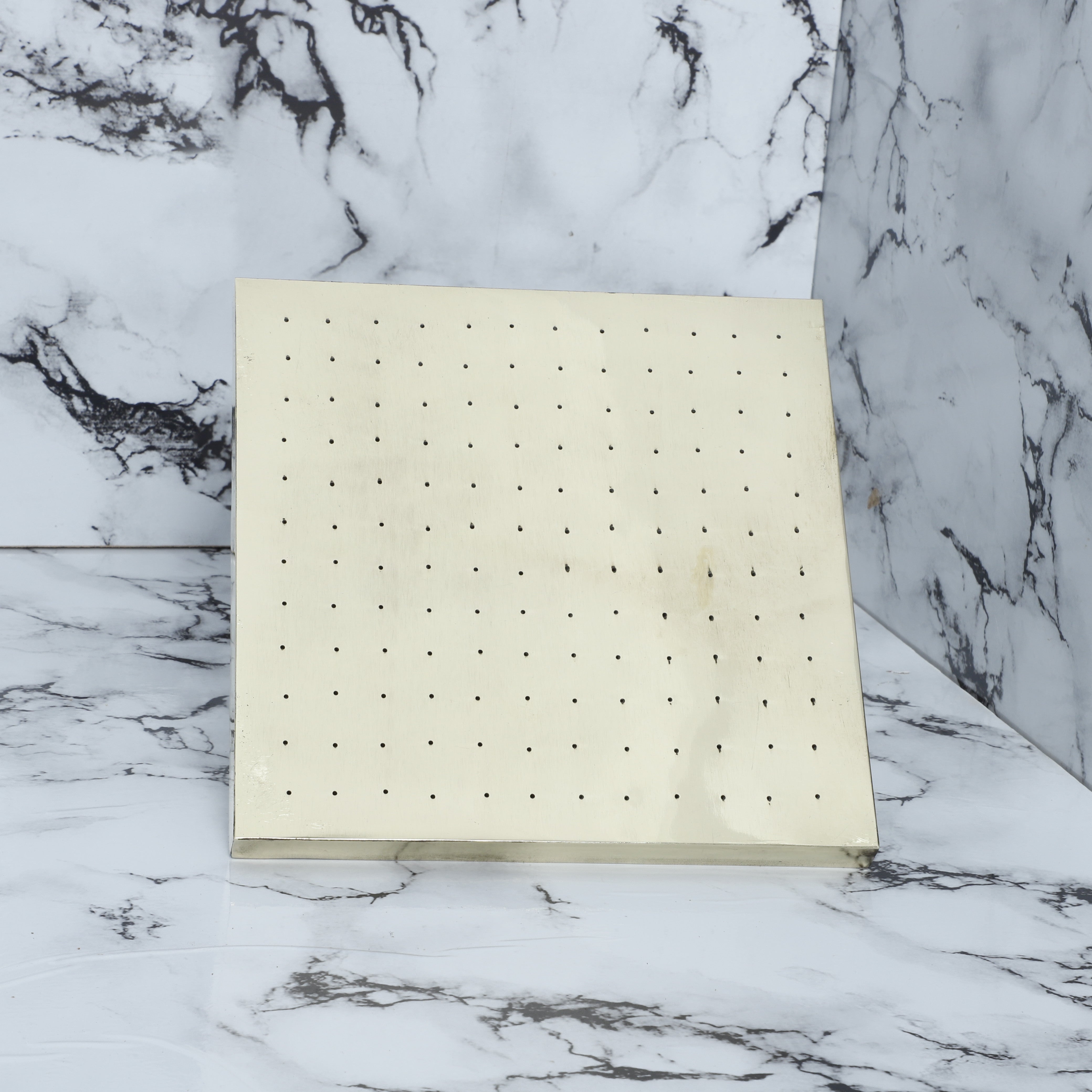 Handcrafted Square Brass Rain Shower Head