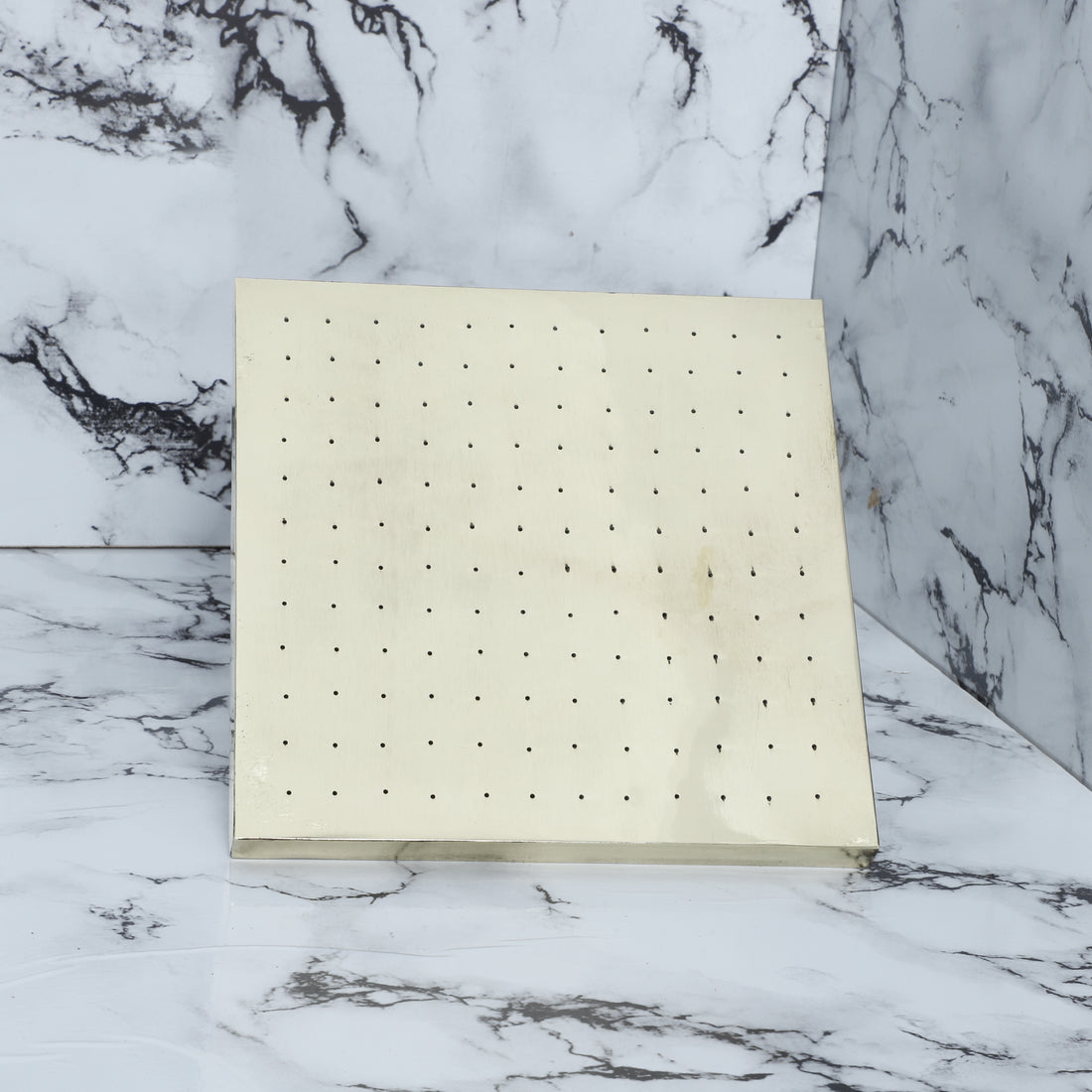 Handcrafted Square Brass Rain Shower Head
