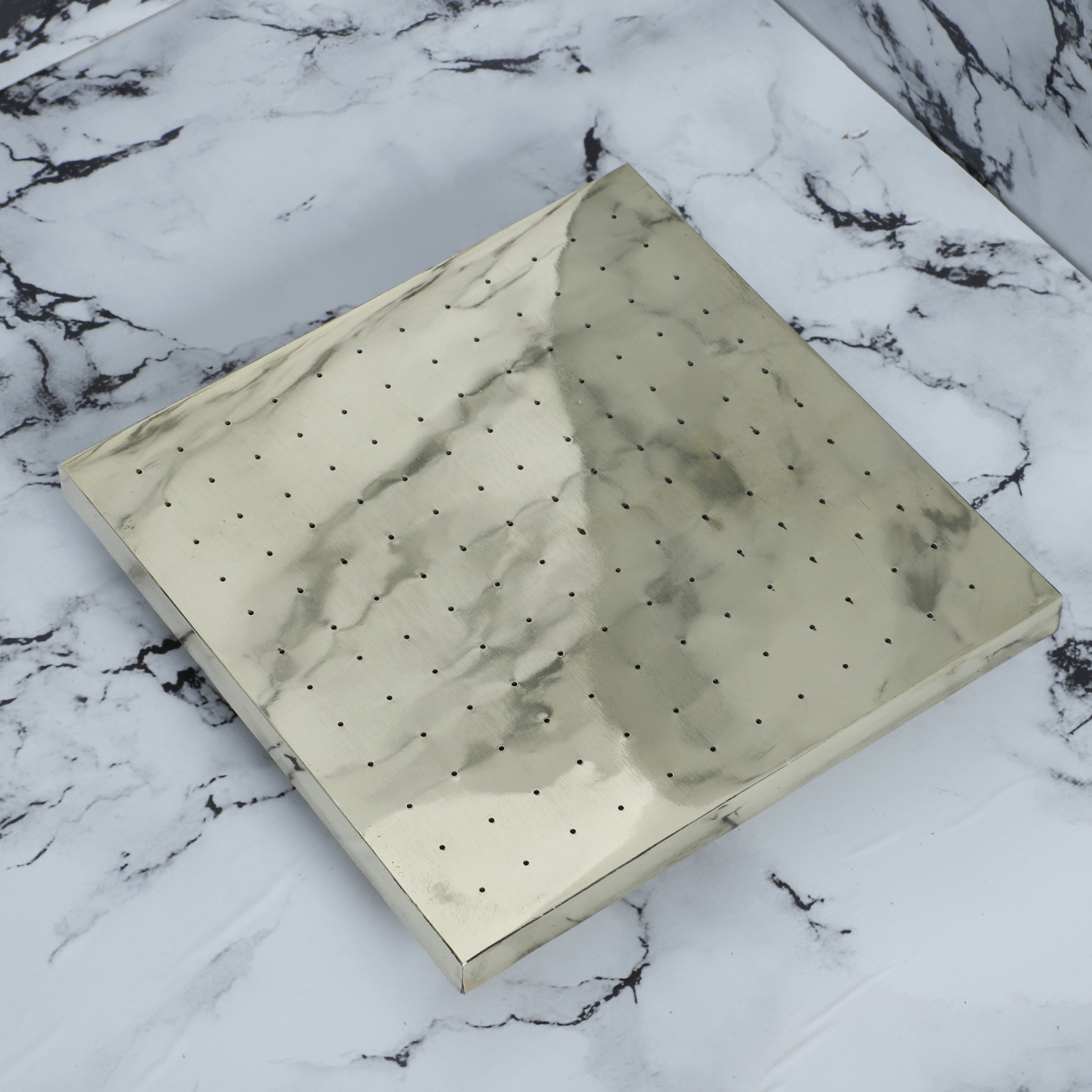 Handcrafted Square Brass Rain Shower Head