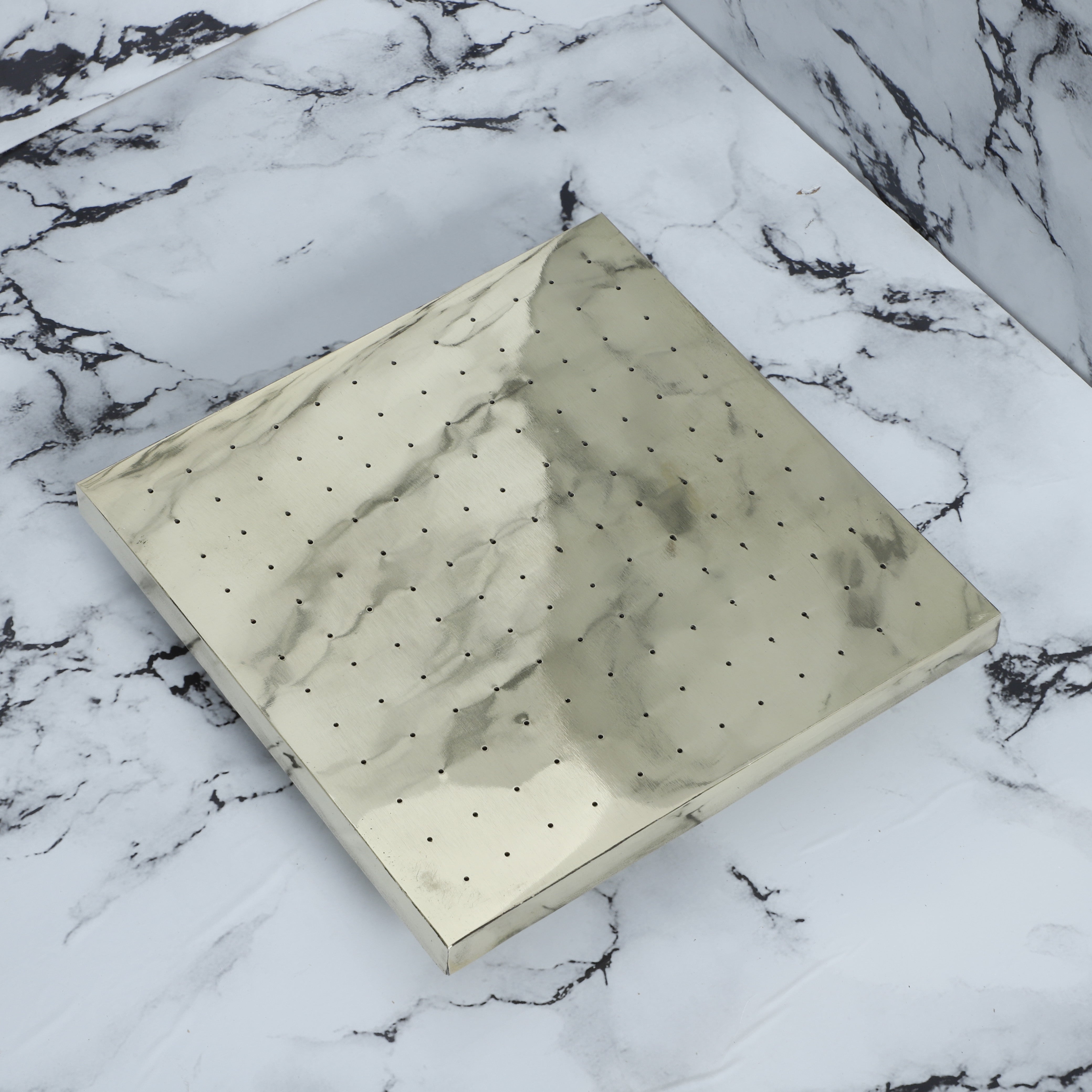 Handcrafted Square Brass Rain Shower Head