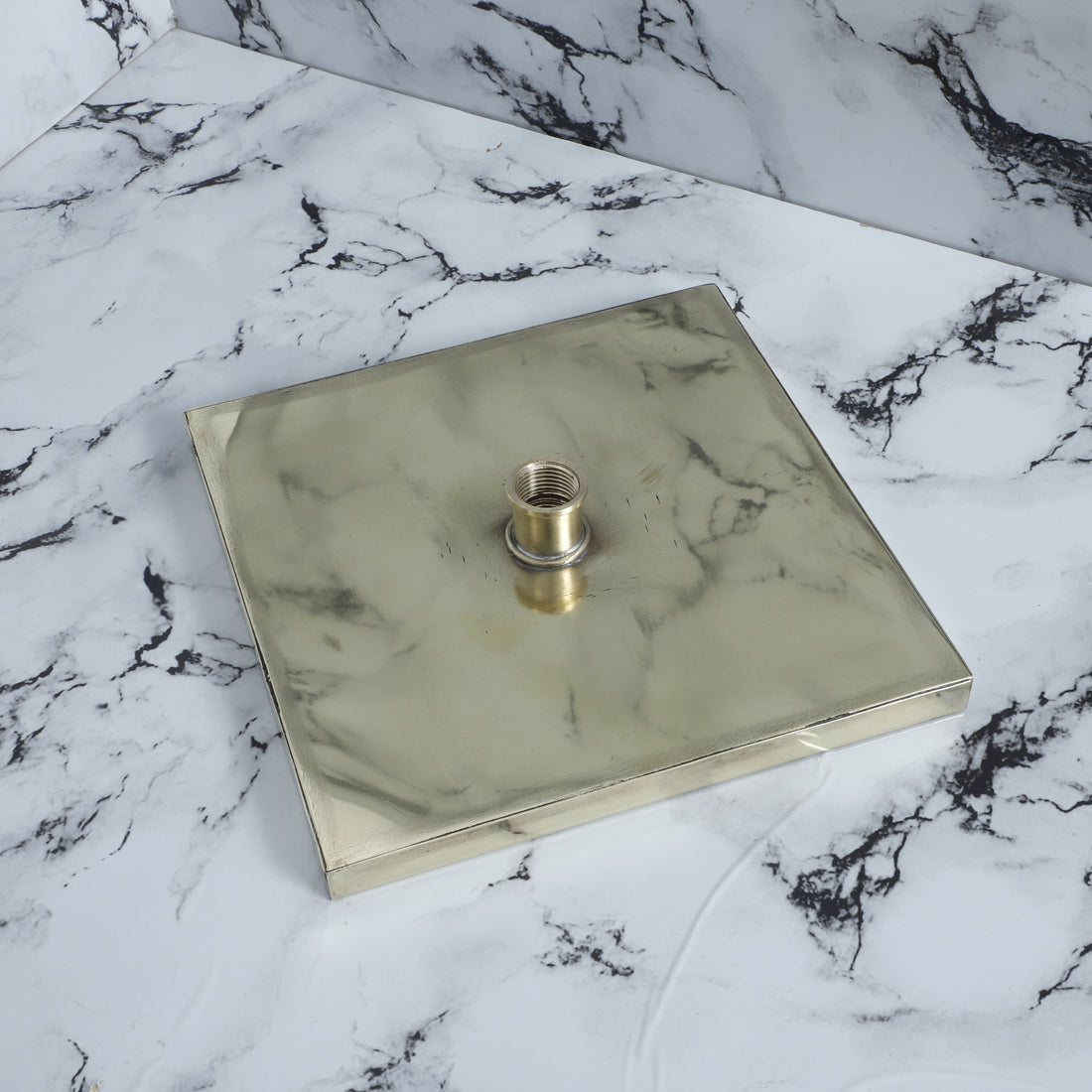 Handcrafted Square Brass Rain Shower Head