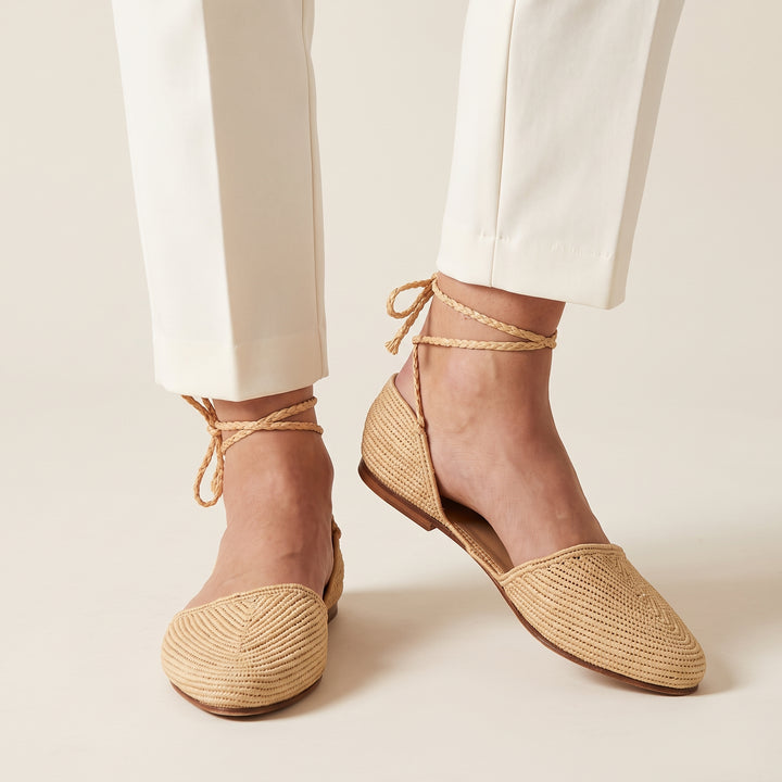 Handmade Raffia Mules for Women – Black, Natural & Yellow