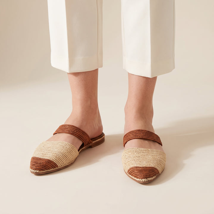 Handmade Summer Raffia Sandals for Women