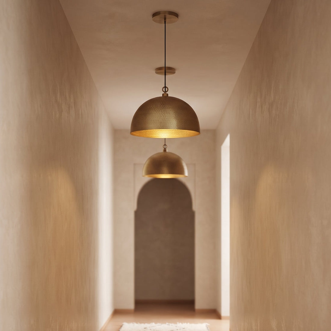 Handmade Moroccan Solid Brass Chandelier
