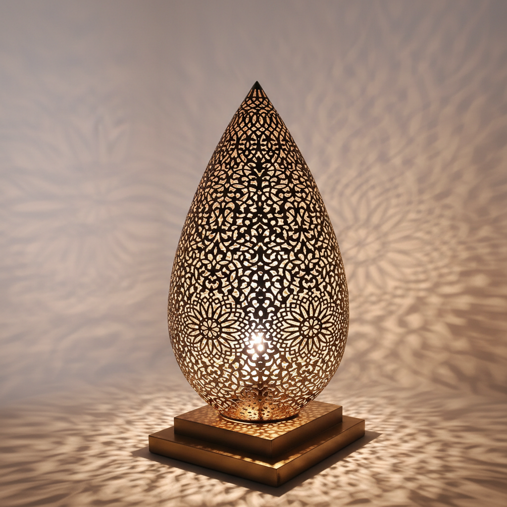 Handmade Moroccan Floor Lamp with Oriental Design