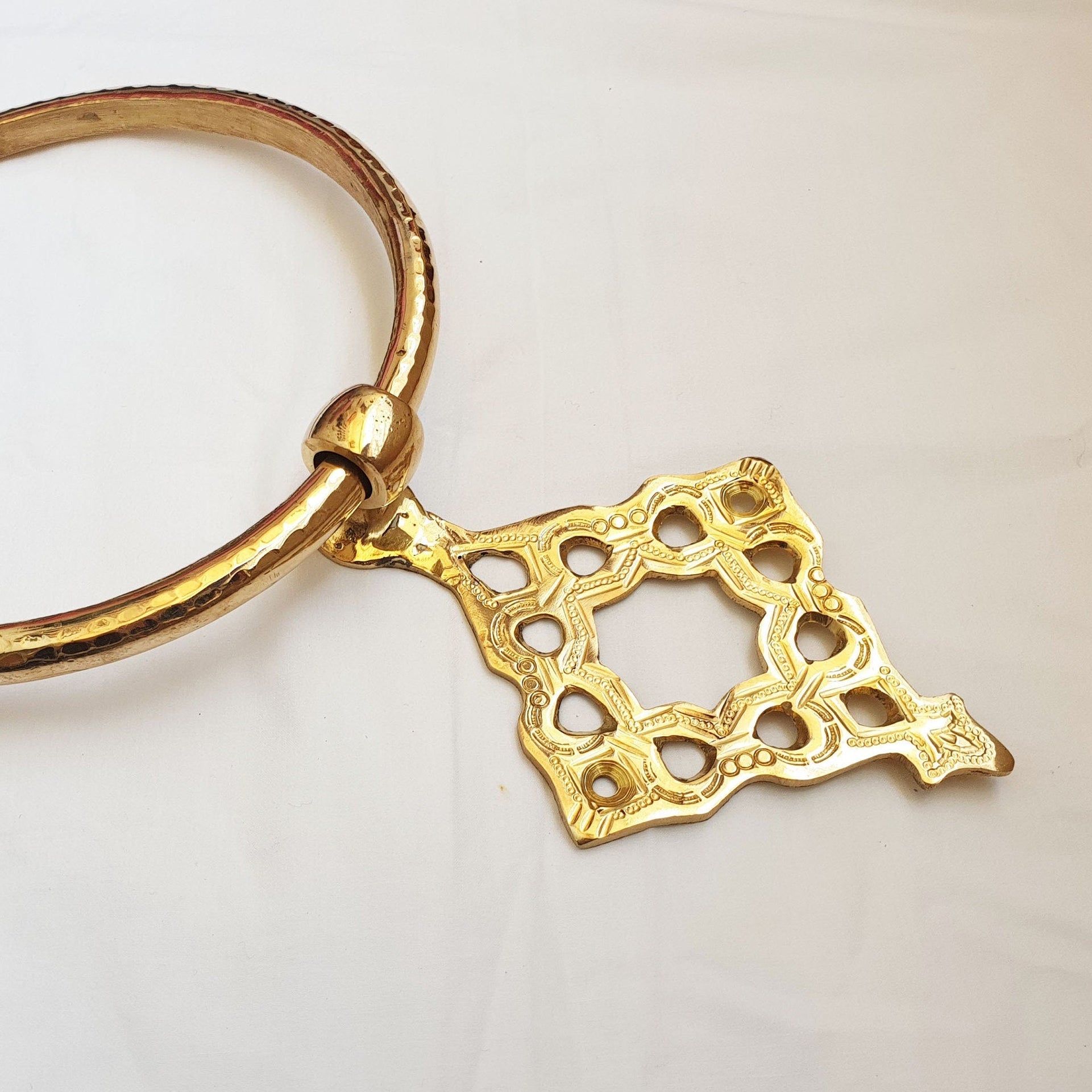 Brass Soap Dish & Towel Ring Set
