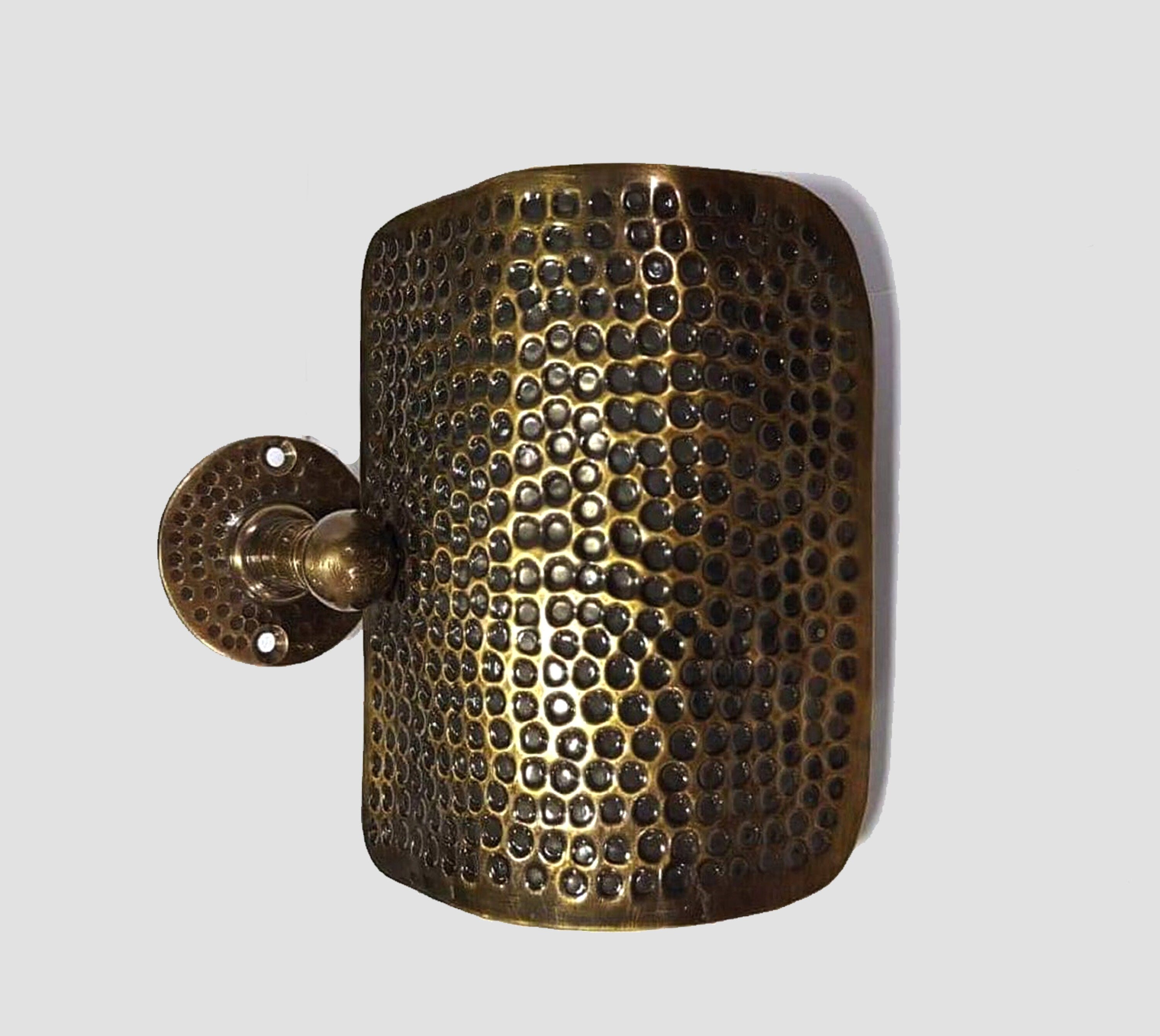 Handmade Hammered Brass Paper Holder
