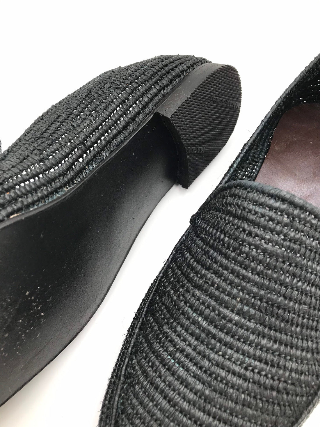 Handwoven Raffia Loafers – Lightweight Slip-On Shoes
