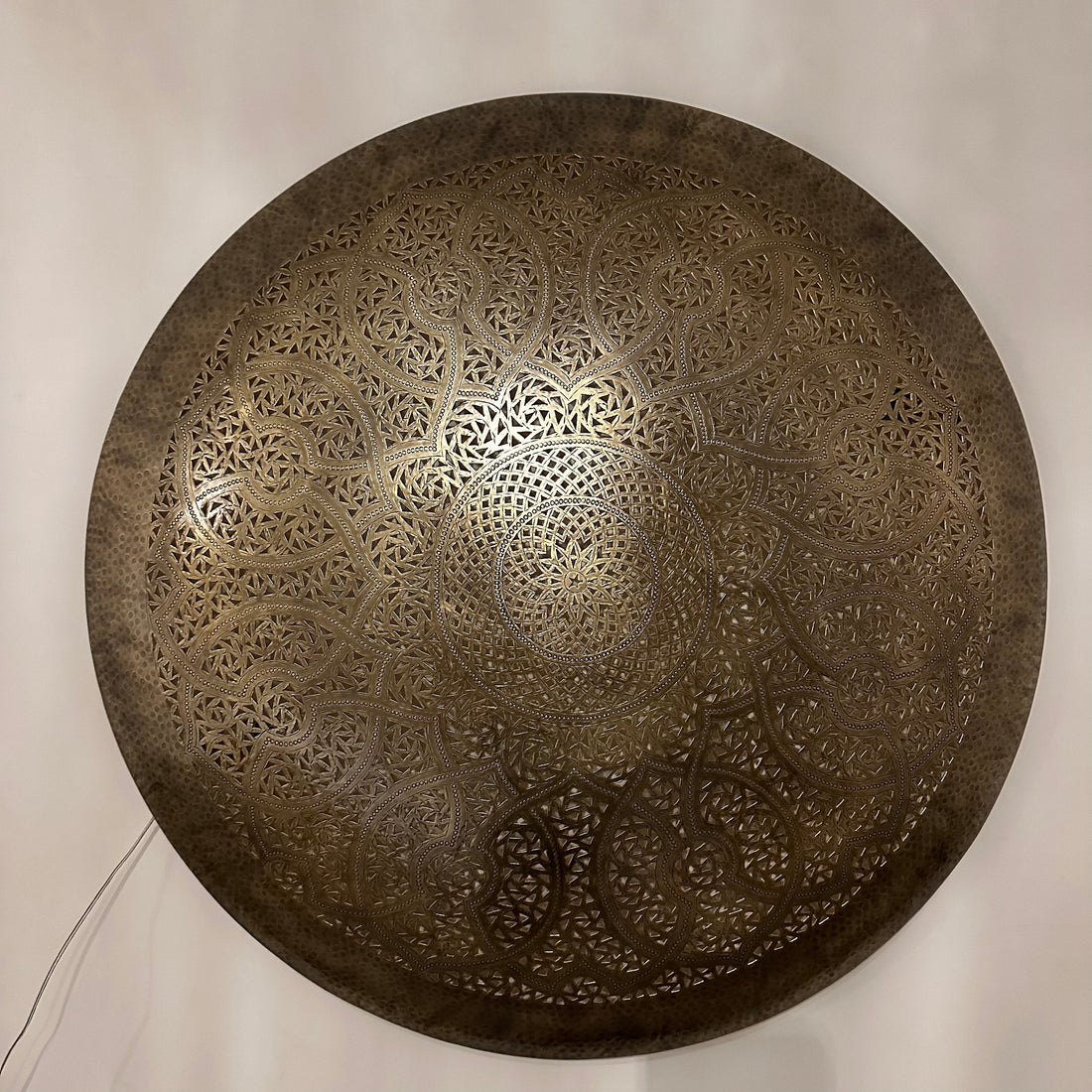 Handmade Brass Wall Sconce