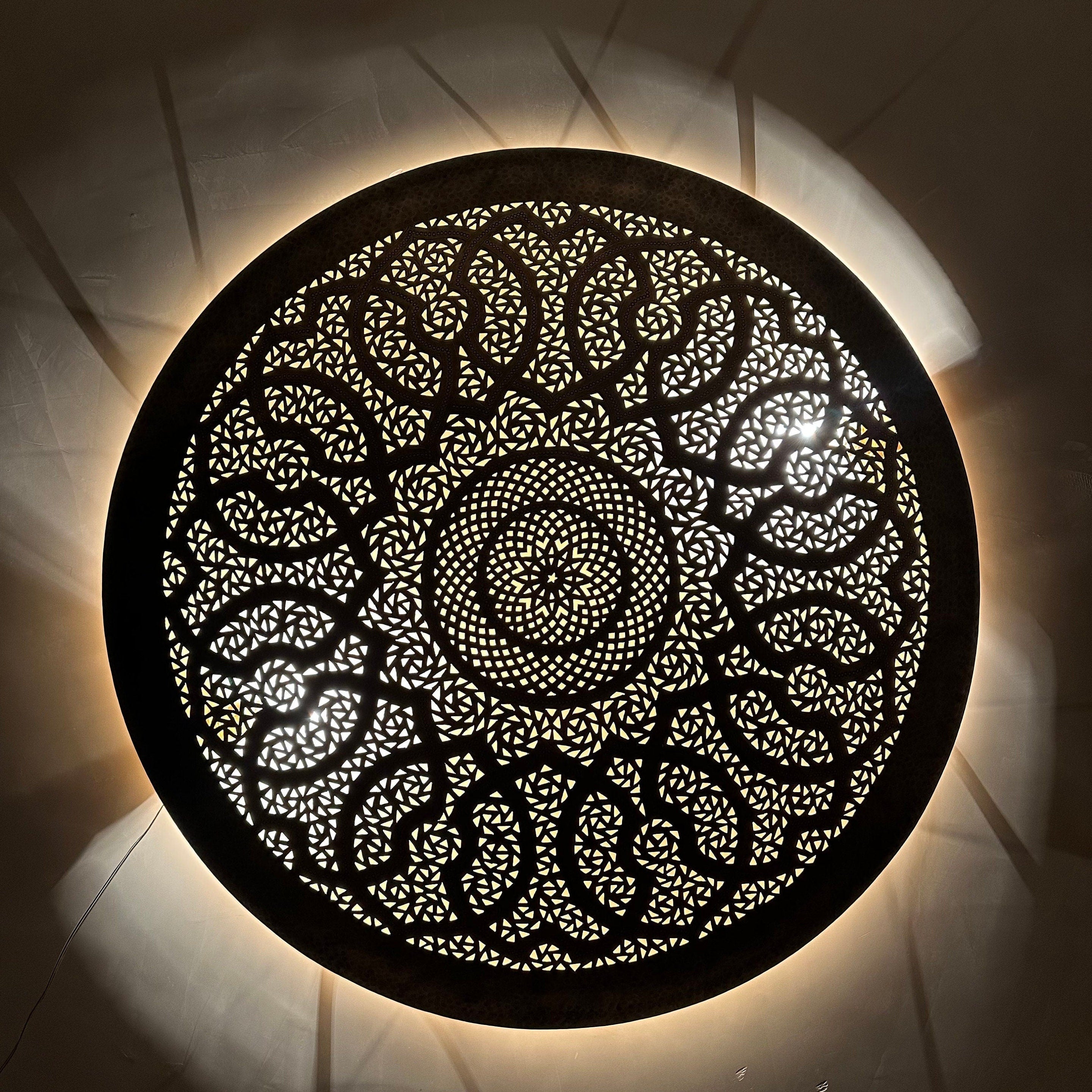 Handmade Brass Wall Sconce