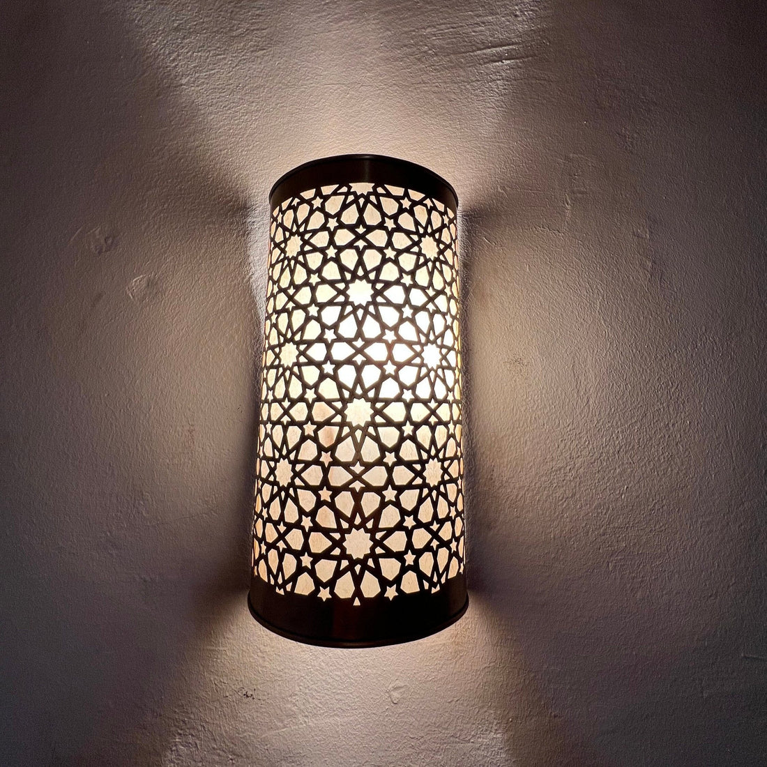 Brass Wall Lamp – Handmade Moroccan Lighting
