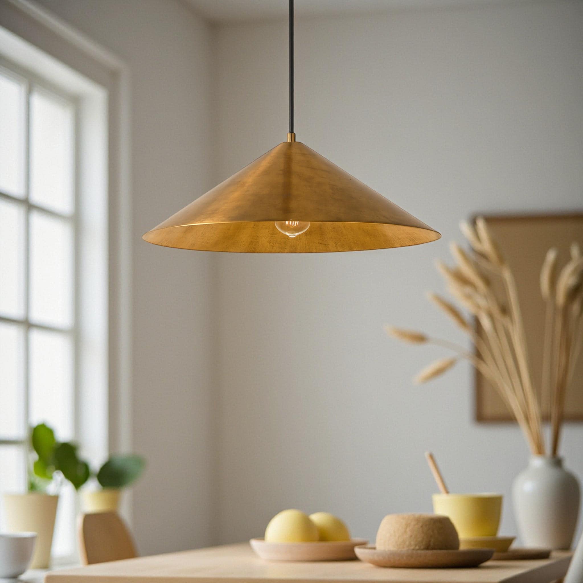 Modern Handmade Moroccan Brass Pendant Light