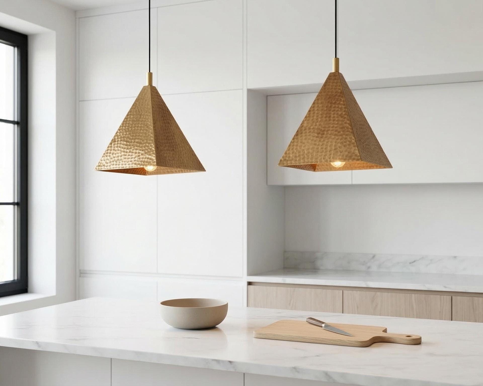 Handmade Moroccan Pyramid Pendant Light