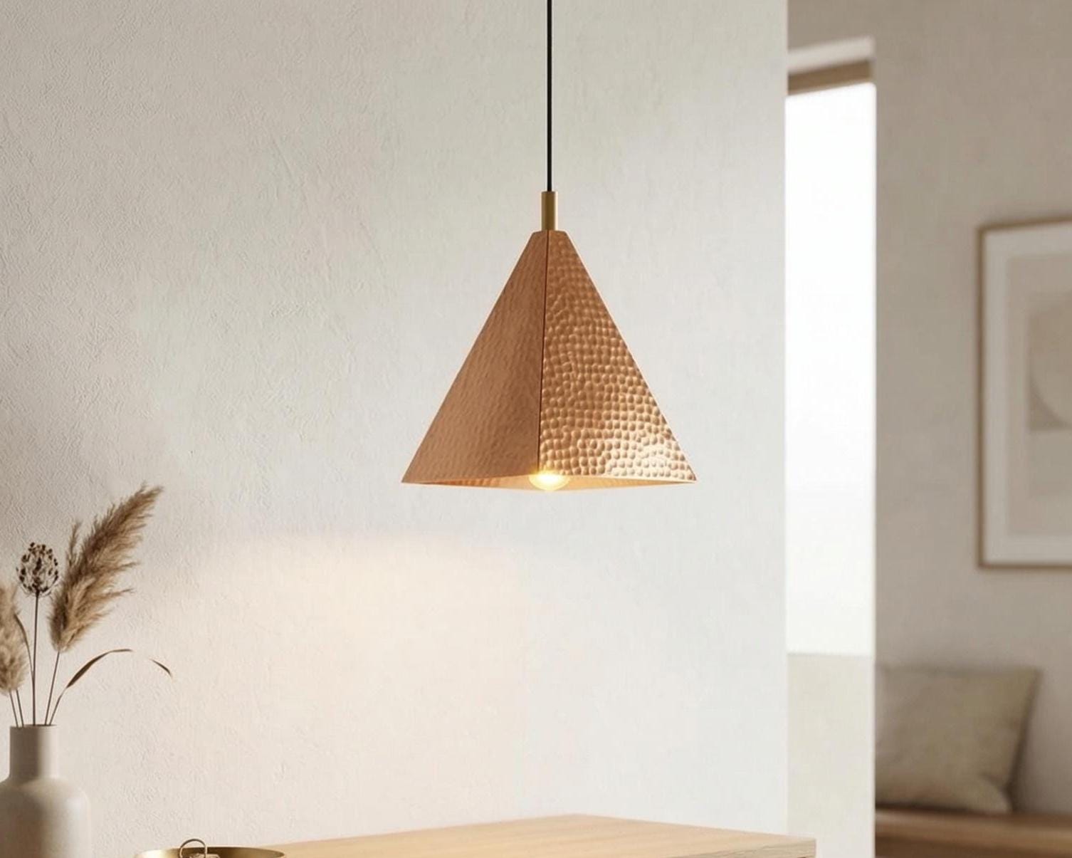 Handmade Moroccan Pyramid Pendant Light