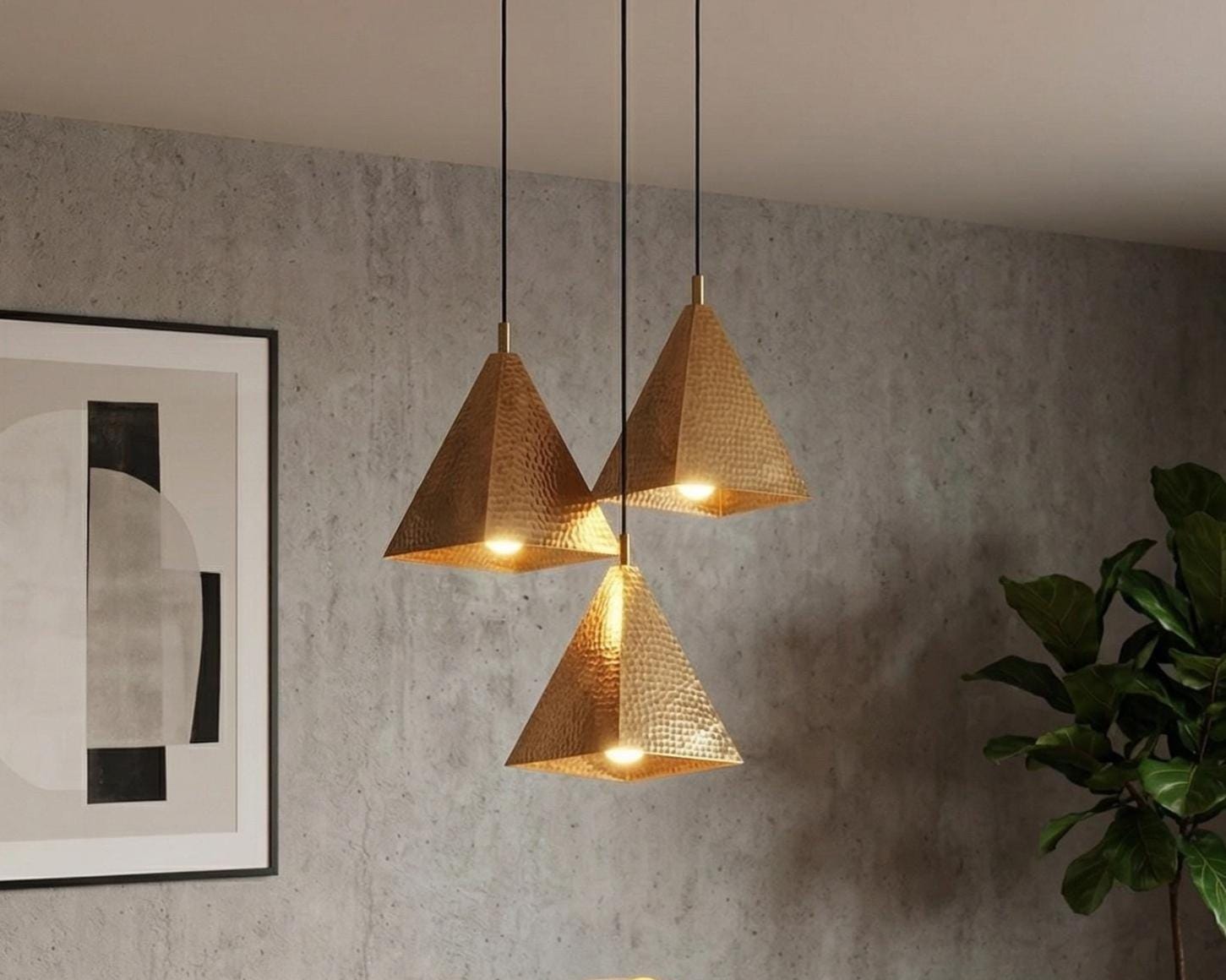 Handmade Moroccan Pyramid Pendant Light