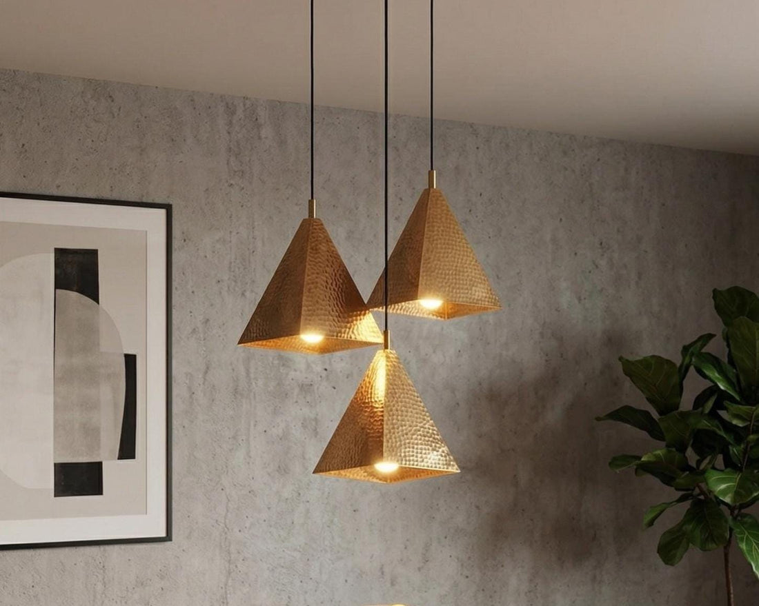 Handmade Moroccan Pyramid Pendant Light