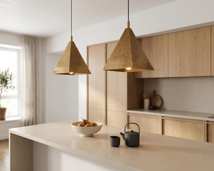 Handmade Moroccan Pyramid Pendant Light