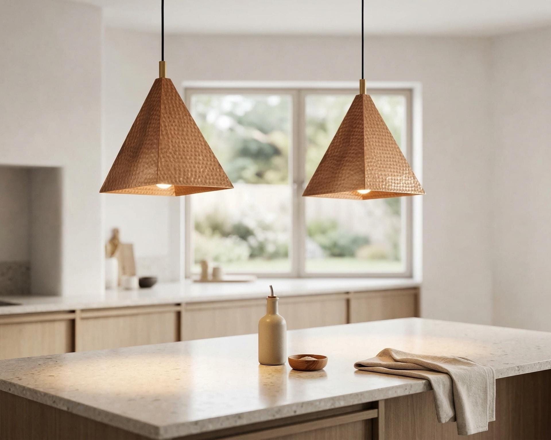 Handmade Moroccan Pyramid Pendant Light