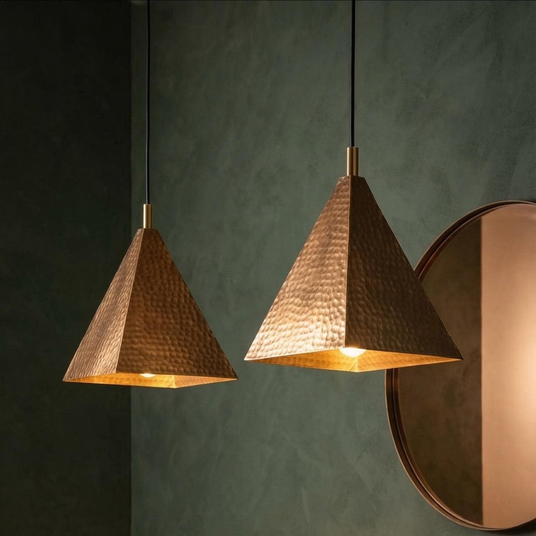 Handmade Moroccan Pyramid Pendant Light