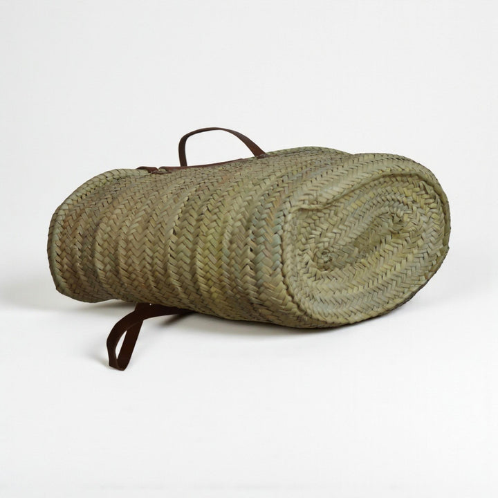 Classic Moroccan Straw Tote Bag