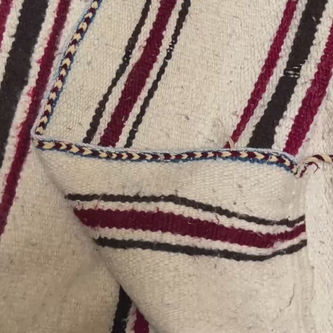 Antique Kilim Rugs Set of 3 – Moroccan Striped Flatweave